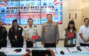 Polresta Barelang dan Polsek KKP Gagalkan Pengiriman 43 PMI Non Prosedural ke Malaysia