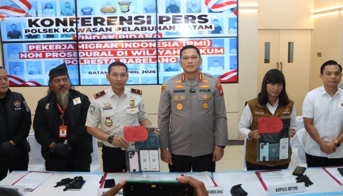 Polresta Barelang dan Polsek KKP Gagalkan Pengiriman 43 PMI Non Prosedural ke Malaysia