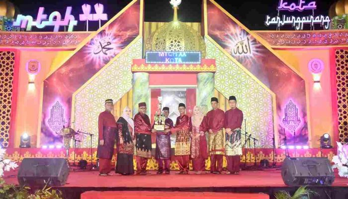 Kecamatan Tanjungpinang Kota Raih Juara Umum MTQH XX 
