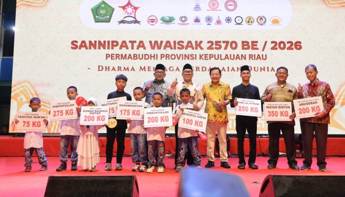 Sannipata Waisak 2570 BE, Wagub Nyanyang: Kepri Miniatur Indonesia Kaya Keberagaman Budaya