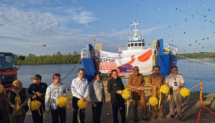 Gubernur Kepri Lepas Ekspor  Ayam Hidup ke Singapura, Satu Satunya Provinsi di Indonesia