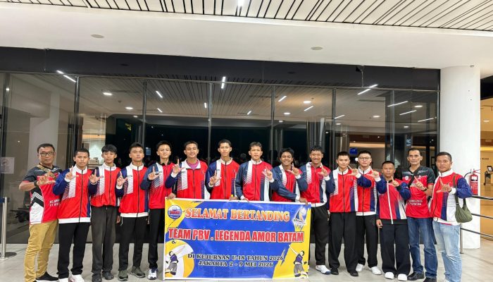 Tim Voli Putra LAC Kepri Berangkat Ke Jakarta, Ikuti Kejurnas U-18