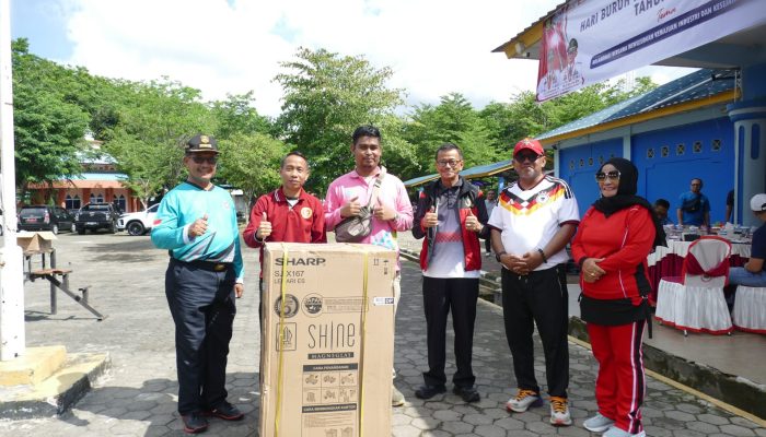 Peringati May Day 2026, Pekerja di Tanjungpinang Senam Bersama Dengan Beragam Doorprice