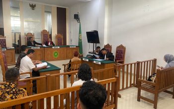 Sidang Tipiring Penganiayaan Ringan, Pelaku Dijatuhi Hukuman 3 Bulan