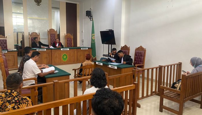 Sidang Tipiring Penganiayaan Ringan, Pelaku Dijatuhi Hukuman 3 Bulan