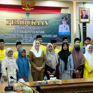 Persiapan MTQ XII Kepri, Bupati Natuna Buka TC Peserta MTQ Natuna