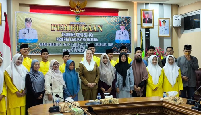Persiapan MTQ XII Kepri, Bupati Natuna Buka TC Peserta MTQ Natuna