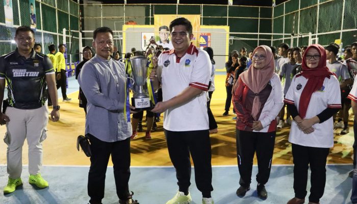 Bangkitkan Semangat Olahraga, Bupati Roby Buka Turnamen Bola Voli Bupati Cup III 2026 