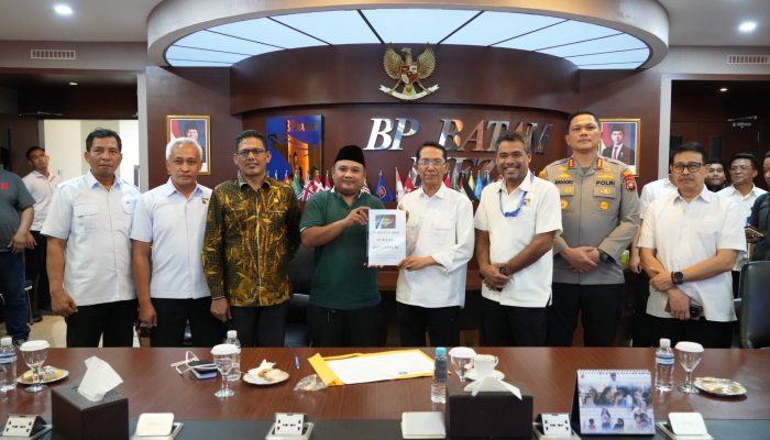 Terima Audiensi Driver Online, Amsakar: Driver Online Turut Jaga Kondusivitas Batam