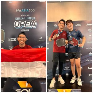 Karyawan BRK Syariah Natuna Raih Medali Perak di PPA Asia Kuala Lumpur Open 2026