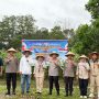 Polres Bintan Ikuti Panen Jagung dan  Peresmian Gudang Pangan Bersama Presiden 
