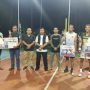 Camat Bunguran Timur Serahkan Hadiah Pemenang Turnamen Voli Antar Desa Sungai Ulu 2026