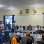 Polres Bintan Lakukan Pengamanan Musyawarah Bahas Sedimentasi Pasir Laut di Desa Numbing 
