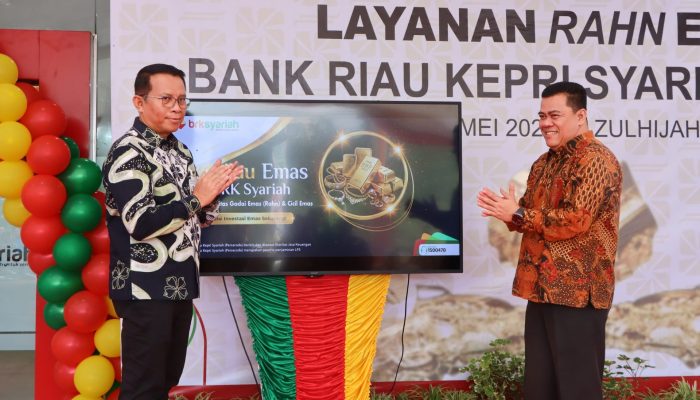 Sekda Bintan Resmikan Kantor Penyelenggara Rahn Emas BRKS Syariah Cabang Bintan