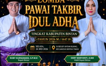 Idul Adha 1447 H, Pemkab Bintan Akan Gelar Pawai Takbir di Bintan Timur 
