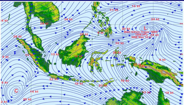 Prakiraan Cuaca Tanjungpinang-Bintan Didominasi Berawan Hingga Hujan Lokal