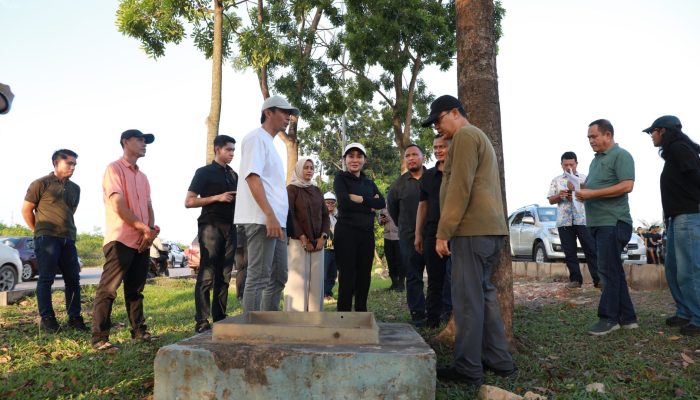 Pengecekan Progres Pembangunan, Li Claudia Tinjau Proyek Jalan dan Drainase