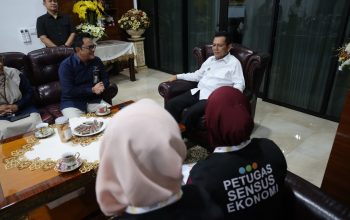Gubernur Ansar Jadi Responden Perdana Sensus Ekonomi 2026 di Kepri