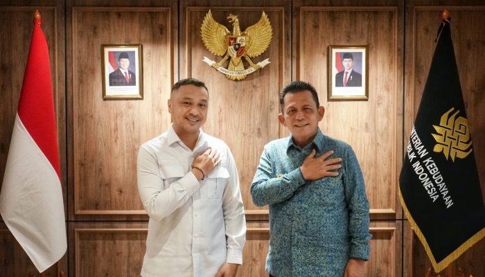 Wamen Kebudayaan Dukung Pembangunan Tugu Bahasa dan Museum di Penyengat 