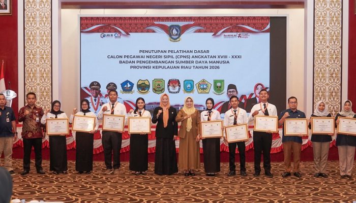 570 CPNS Kepri Lulus Pelatihan Dasar Tahun 2026, Satu CPNS Mundur