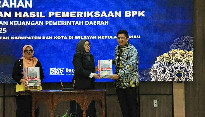 Kabupaten Bintan Raih WTP ke-15, Bupati Roby Apresiasi Kerja Kolektif Seluruh OPD