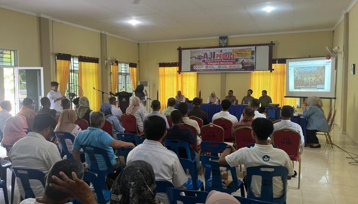 BPBD Bintan Bersama AJI Tanjungpinang Gelar Dialog Interaktif: Warga SKL Keluhkan Asap Pembakaran Batok Kelapa k