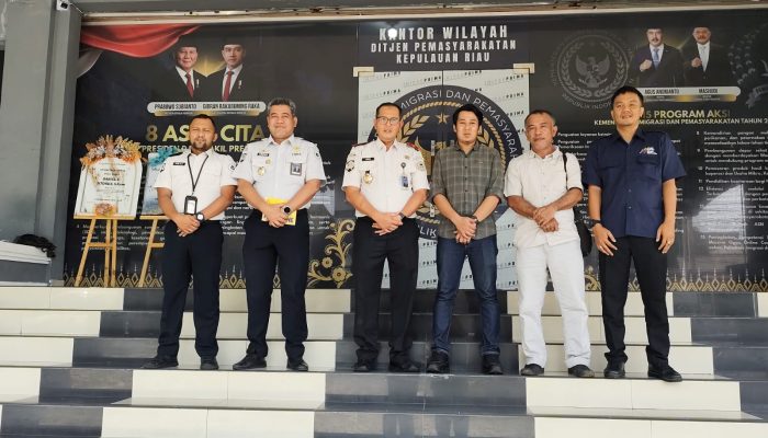 Penguatan Kehumasan, Kanwil Ditjenpas Kepri Jajaki Kerjasama dengan AMSI Kepri