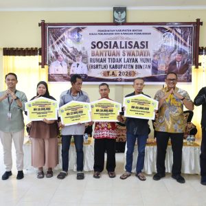 Program BSRTLH 2026, Pemkab Bintan Kucurkan Anggaran Rp1,7 Miliar Untuk Rehab 44 Unit Rumah