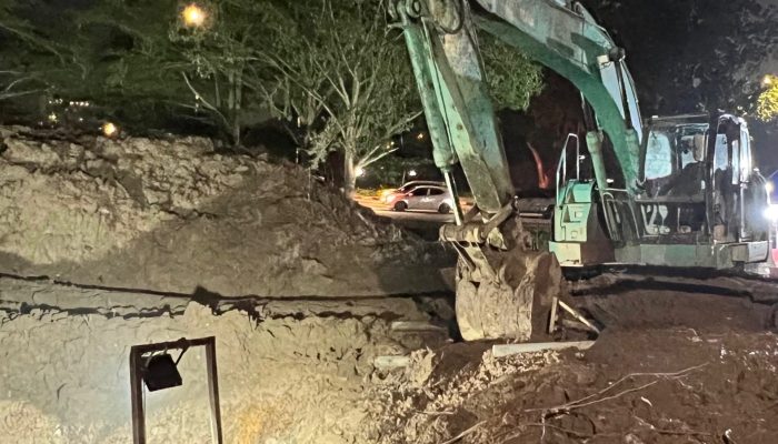 Perbaikan Pipa Bocor di Simpang Plamo Diselesaikan, Distribusikan Air Dilakukan Secara Bertahap