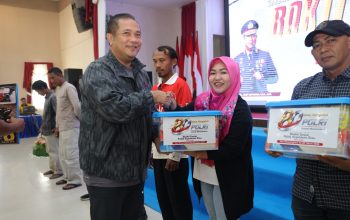 HUT Bhayangkara ke-80, Polda Kepri Salurkan Bansos dan Nobar Piala Dunia FIFA 2026