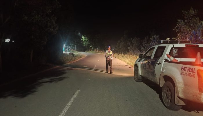 Laka Lantas di Lintas Timur Bintan, Pengendara MD dan Luka Berat