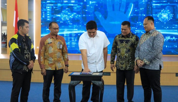 Bupati Roby Launching Portal BISA, Satukan Layanan Publik Berbasis Data