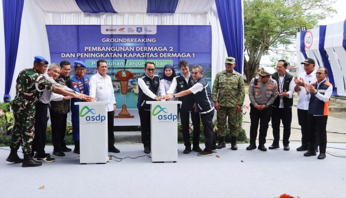 Gubernur Kepri Resmikan Groundbreaking Pembangunan Dermaga 2 Pelabuhan ASDP Tanjung Uban