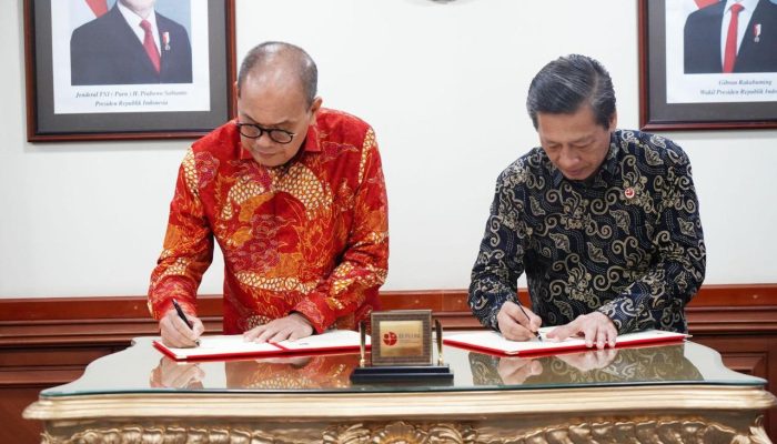 BP Batam – BRIN Tandatangani PKS Pemanfaatan Riset dan Kajian Pembangunan Batam