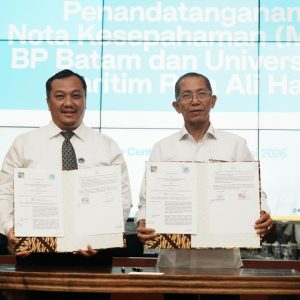 BP Batam dan UMRAH Teken Nota Kesepahaman, Perkuat Kajian dan Inovasi Kemaritiman