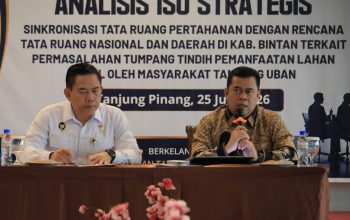 Persoalan Lahan TNI AL dan Masyarakat Tanjung Uban, Sekda Rony : Pendataan Ulang Bangunan Sudah Maksimal