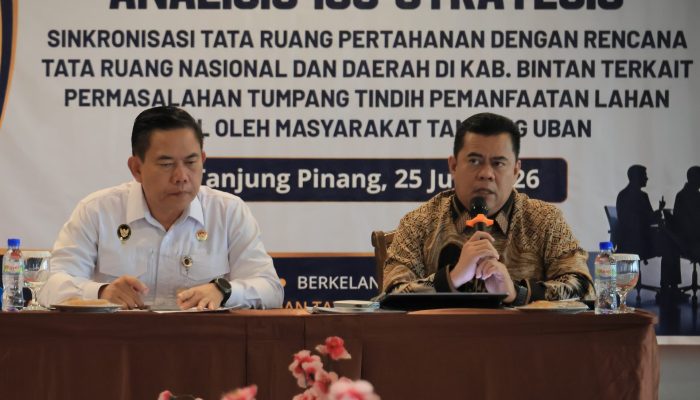 Persoalan Lahan TNI AL dan Masyarakat Tanjung Uban, Sekda Rony : Pendataan Ulang Bangunan Sudah Maksimal