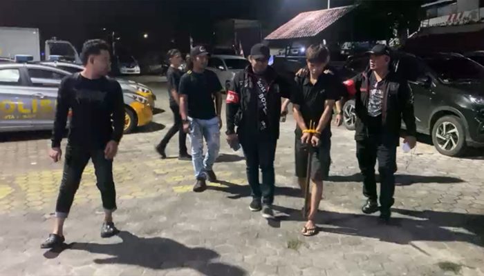 Unit Jatanras Polresta Tanjungpinang Tangkap Dua Pelaku Pencurian Besi di Rawasari 