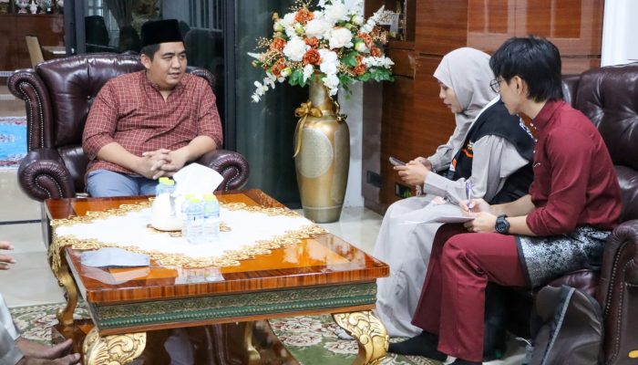 Bupati Roby Terima Pendataan Sensus Ekonomi 2026 di Kediaman Pribadi