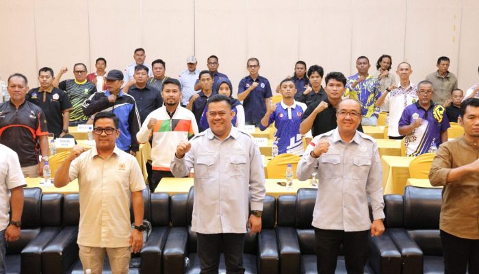 Rapat Kerja KONI Bintan, Sekda Ronny Soroti Peluncuran Aplikasi B-SMART