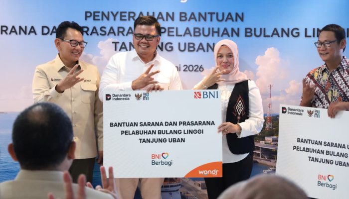 Pemkab Bintan Terima CSR Bank BNI