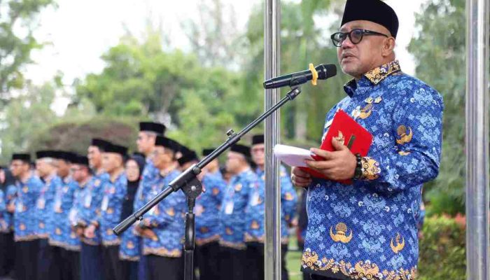 Upacara Harkopnas 2026, Wako Lis Tekankan Integritas dan Penguatan Koperasi 