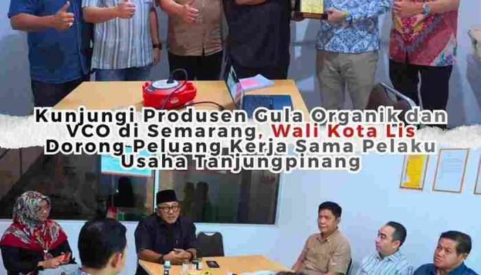 Jajaki Peluang Kerjasama, Wali Kota Lis Kunker di Produsen Gula Aren dan VCO Semarang