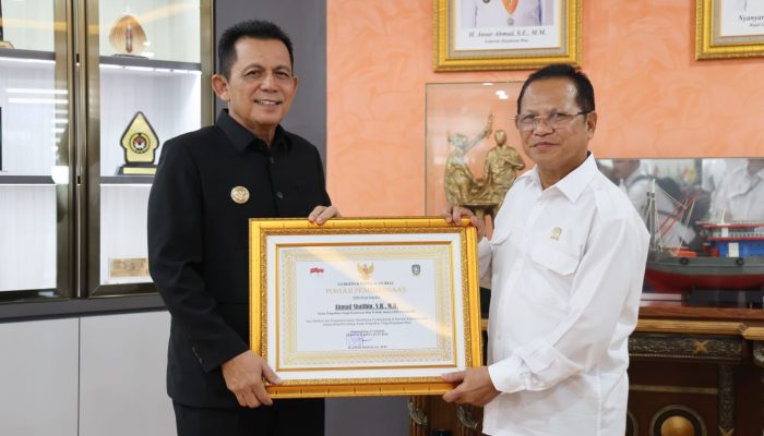 Jelang Pindah Tugas Ke Lampung, Ketua PT Kepri Silaturahmi dengan Gubernur Kepri