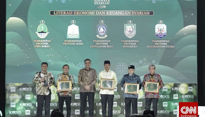 Pemprov Kepri Raih Peringkat Ketiga Nasional Anugerah Adinata Syariah 2026