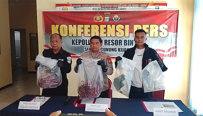 Terdesak Bayar Cicilan Motor, Pria di Bintan Curi Kabel Koperasi Merah Putih