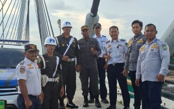 Patroli Gabungan Tertibkan Parkir di Jembatan Barelang Batam
