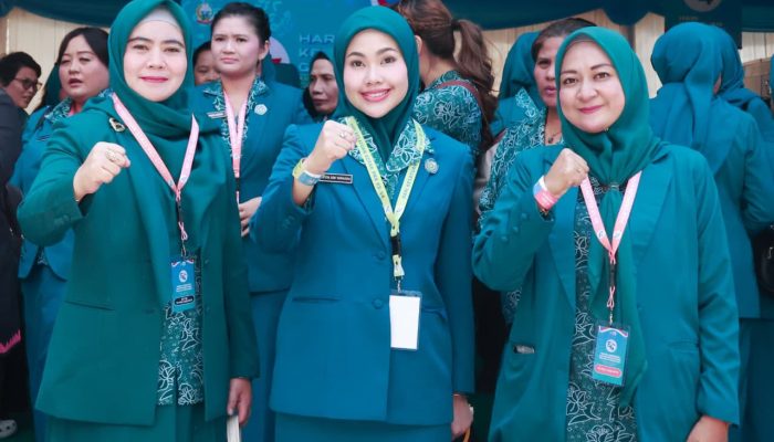 Hafizha Hadiri Puncak HKG PKK ke-54 Tingkat Nasional di Makassar