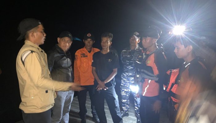 TNI-Polri dan Basarnas Lakukan Pencarian Potongan Tubuh Pria di Perairan Jemaja Timur