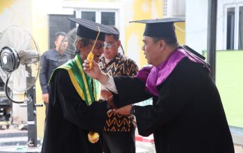 Sekolah Lansia Kasih Ibu Desa Sebong Lagoi Wisuda 34 Lansia